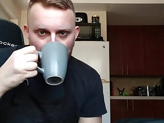 Experience a kinky barista's steamy solo show. Wolfgang White, expertly serving up a creamy espresso with a cumshot. Watch his intense pleasure, dirty talk, and explosive climax in this intimate FPV.